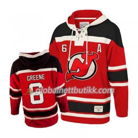 New Jersey Devils Andy Greene 6 Rød Sawyer Hooded Sweatshirt - Herre